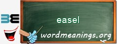 WordMeaning blackboard for easel